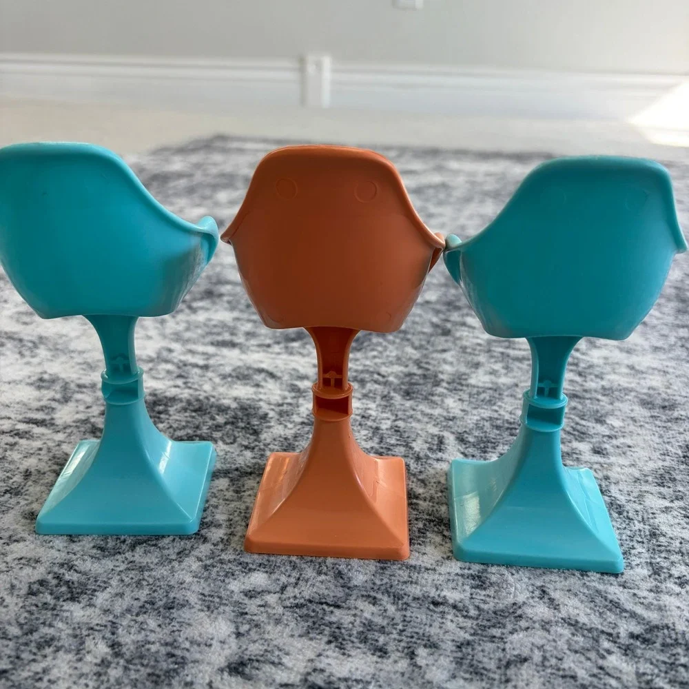 Mattel Barbie 2015 Dream House Replacement Chairs Fish Tank Furniture Set Lot